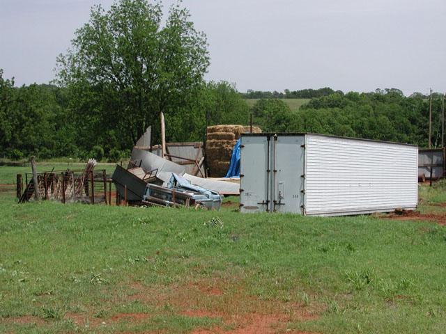 May 9, 2003 tornado damage photo