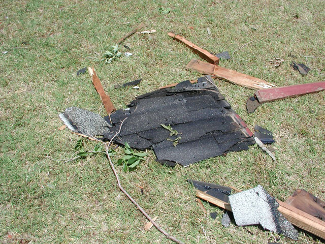 May 9, 2003 tornado damage photo