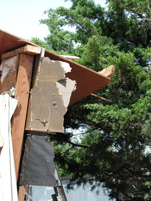 May 9, 2003 tornado damage photo