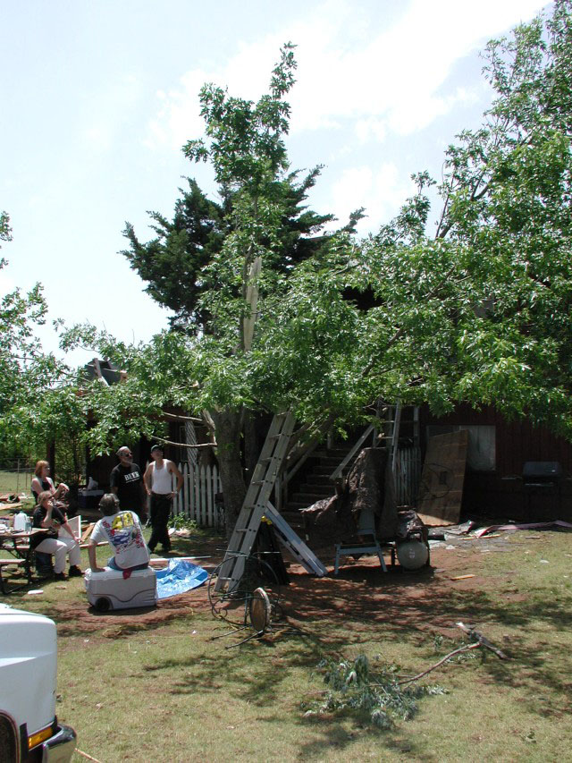 May 9, 2003 tornado damage photo