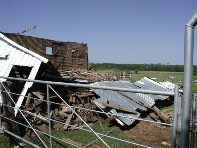 May 9, 2003 tornado damage photo