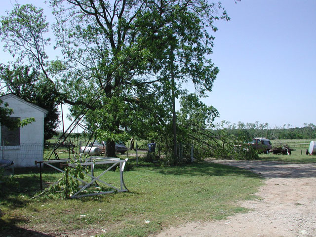 May 9, 2003 tornado damage photo