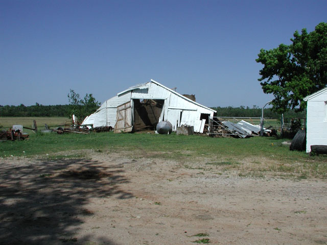 May 9, 2003 tornado damage photo