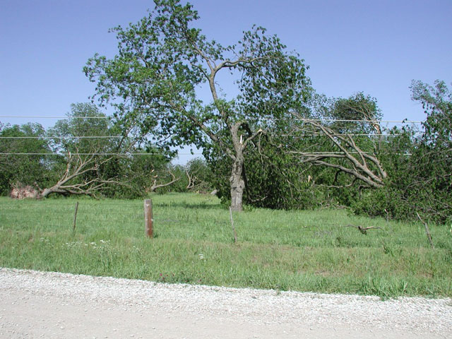 May 9, 2003 tornado damage photo