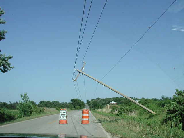 May 9, 2003 tornado damage photo