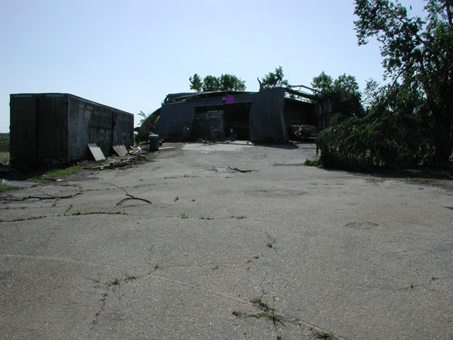 May 9, 2003 tornado damage photo