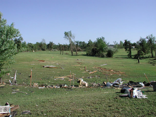 May 9, 2003 tornado damage photo