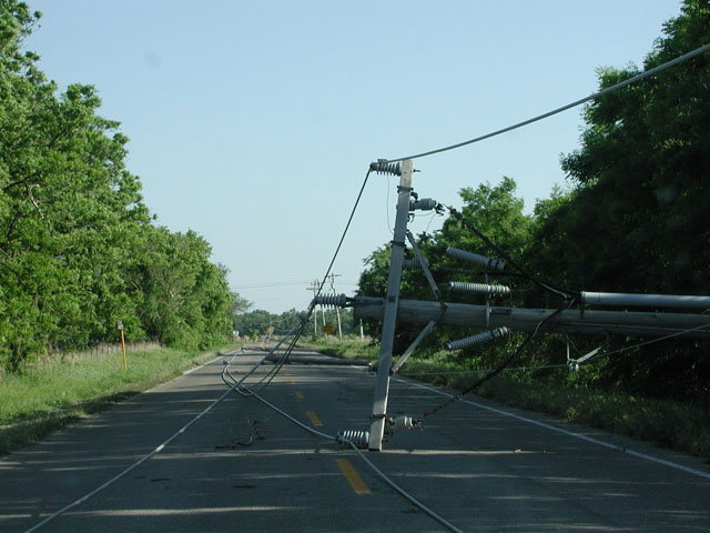 May 9, 2003 tornado damage photo