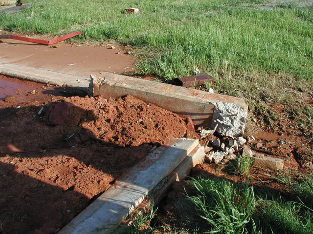 May 9, 2003 tornado damage photo