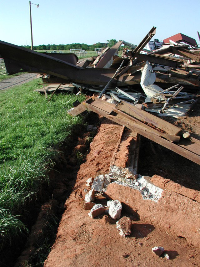 May 9, 2003 tornado damage photo