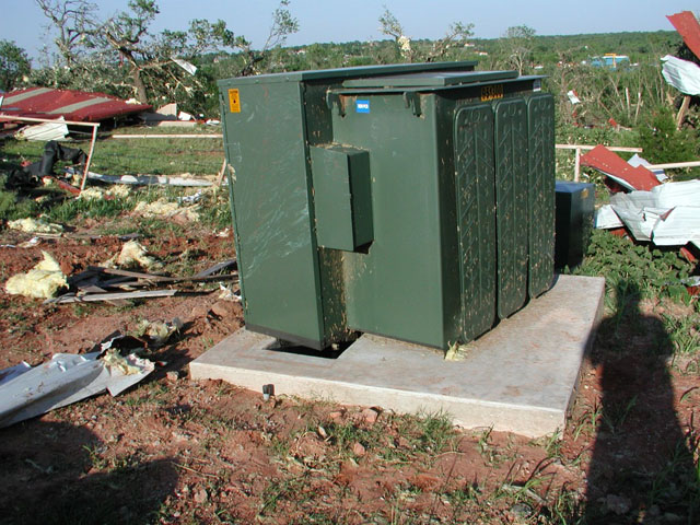 May 9, 2003 tornado damage photo