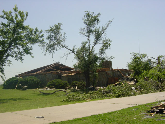 May 9, 2003 tornado damage photo