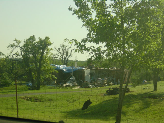 May 9, 2003 tornado damage photo