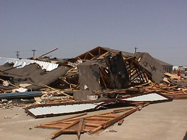 May 9, 2003 tornado damage photo