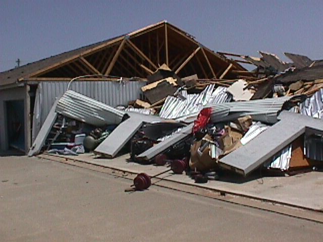 May 9, 2003 tornado damage photo