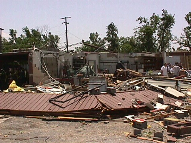 May 9, 2003 tornado damage photo