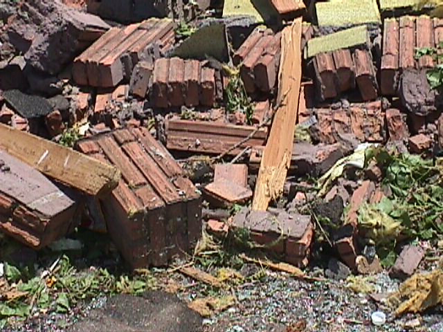 May 9, 2003 tornado damage photo