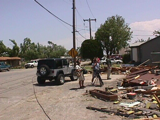 May 9, 2003 tornado damage photo