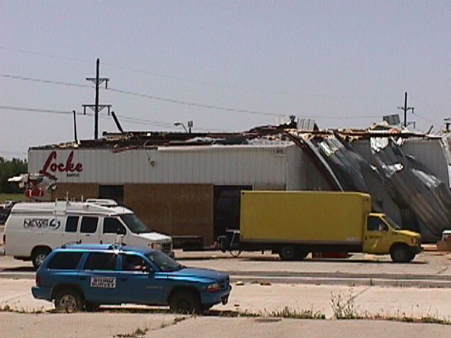 May 9, 2003 tornado damage photo