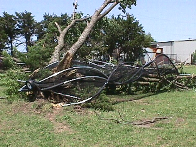 May 9, 2003 tornado damage photo