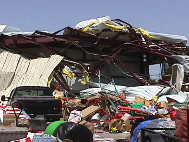 May 9, 2003 tornado damage photo