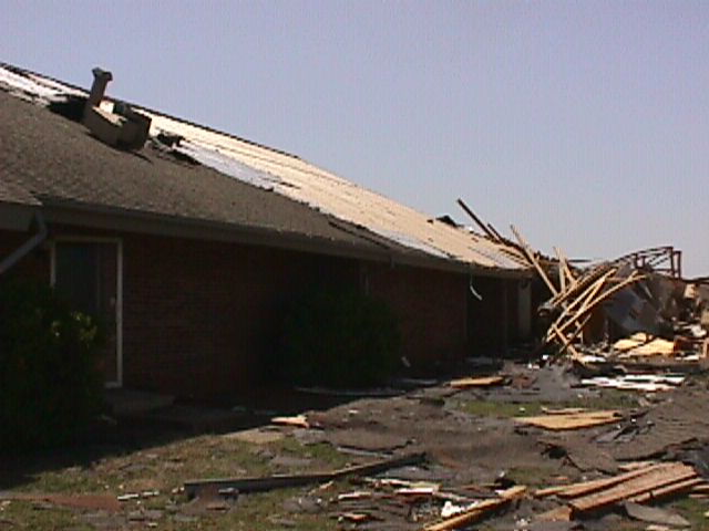 May 9, 2003 tornado damage photo