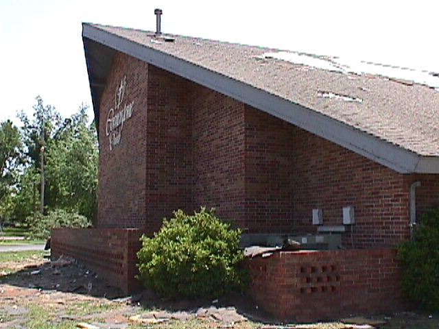 May 9, 2003 tornado damage photo