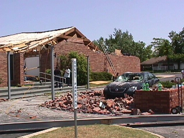 May 9, 2003 tornado damage photo