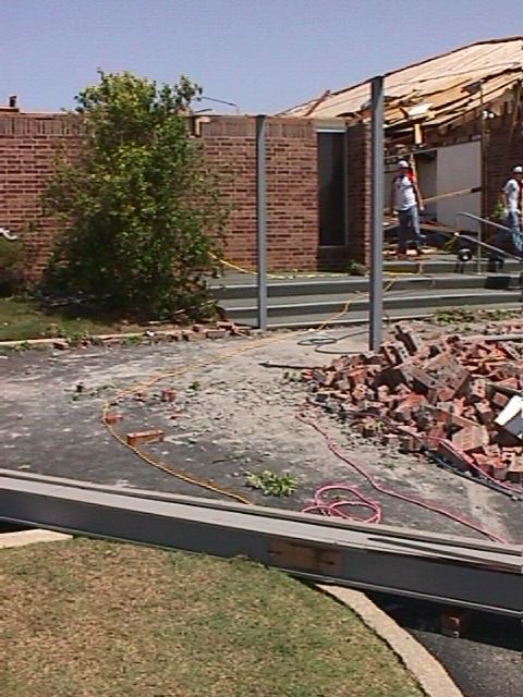 May 9, 2003 tornado damage photo