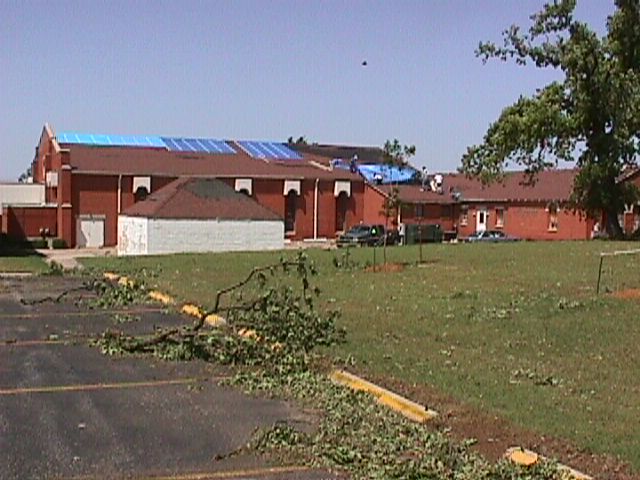 May 9, 2003 tornado damage photo