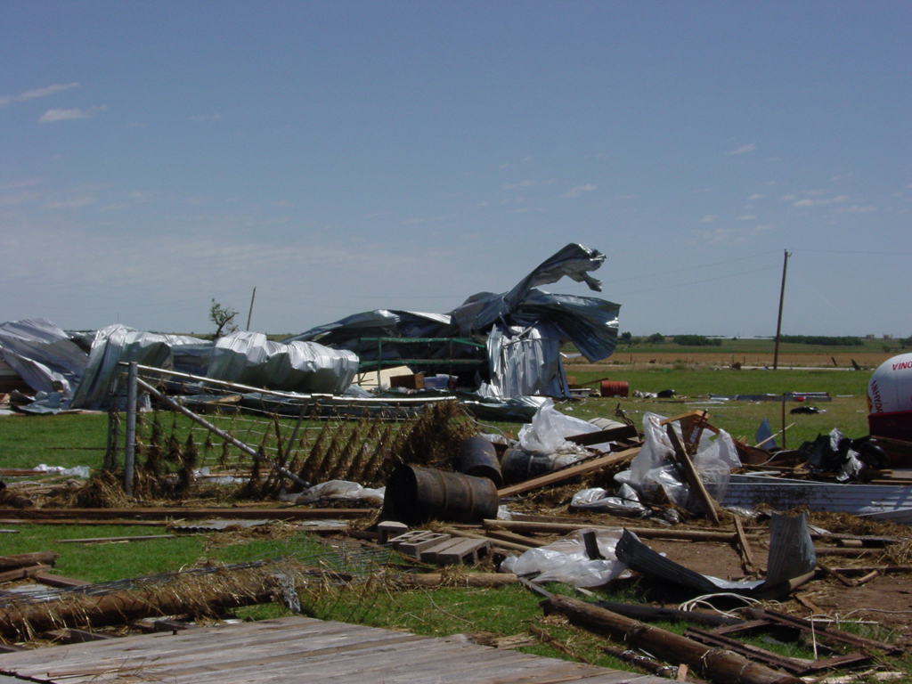 May 29, 2004 tornado damage photo