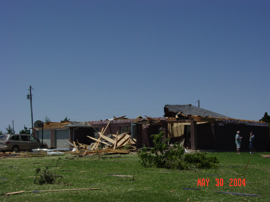 May 29, 2004 tornado damage photo