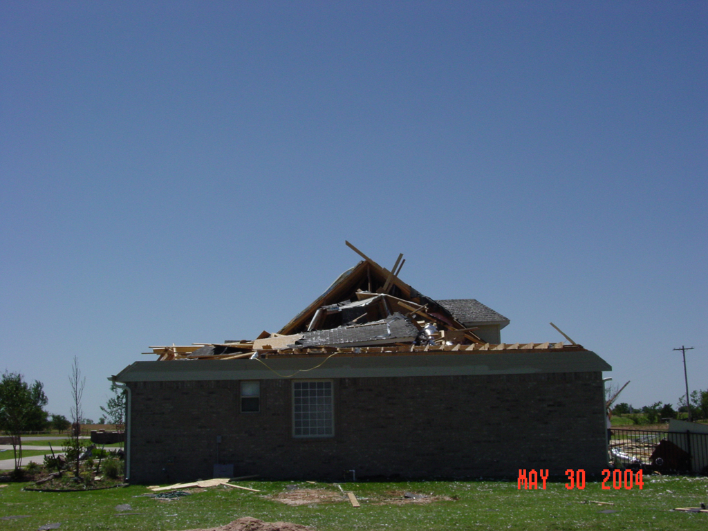 May 29, 2004 tornado damage photo