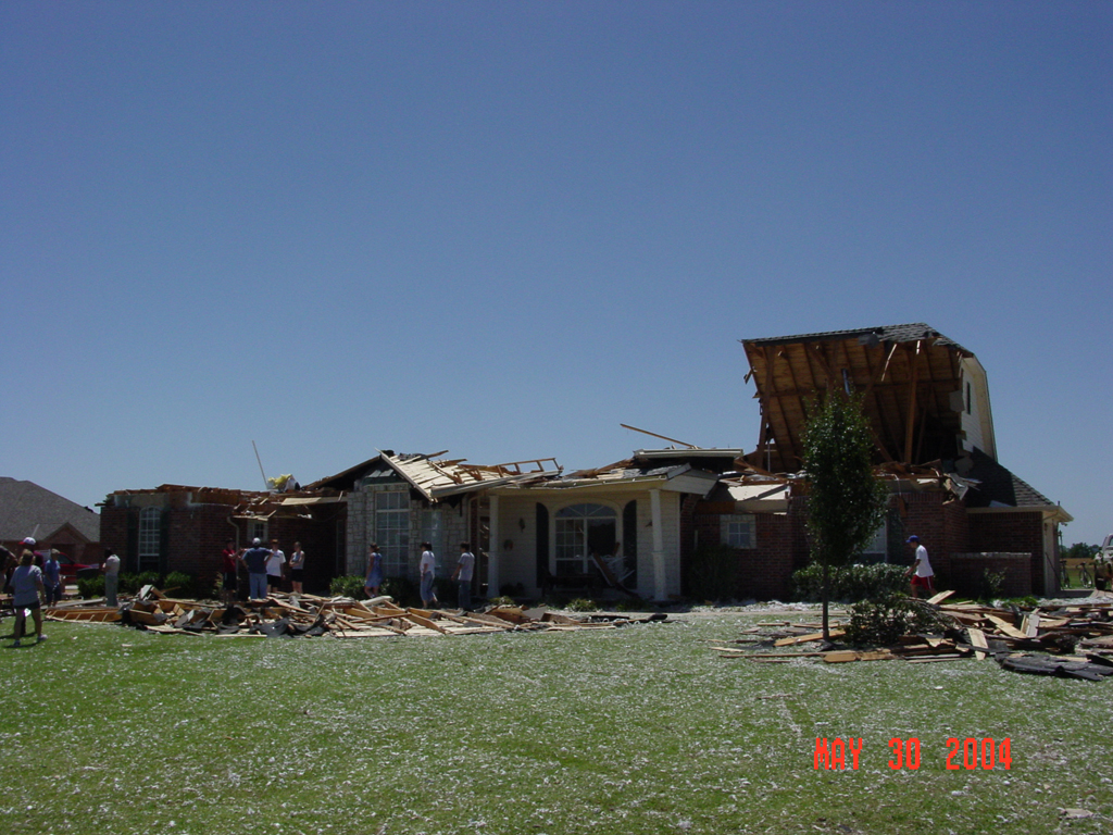 May 29, 2004 tornado damage photo