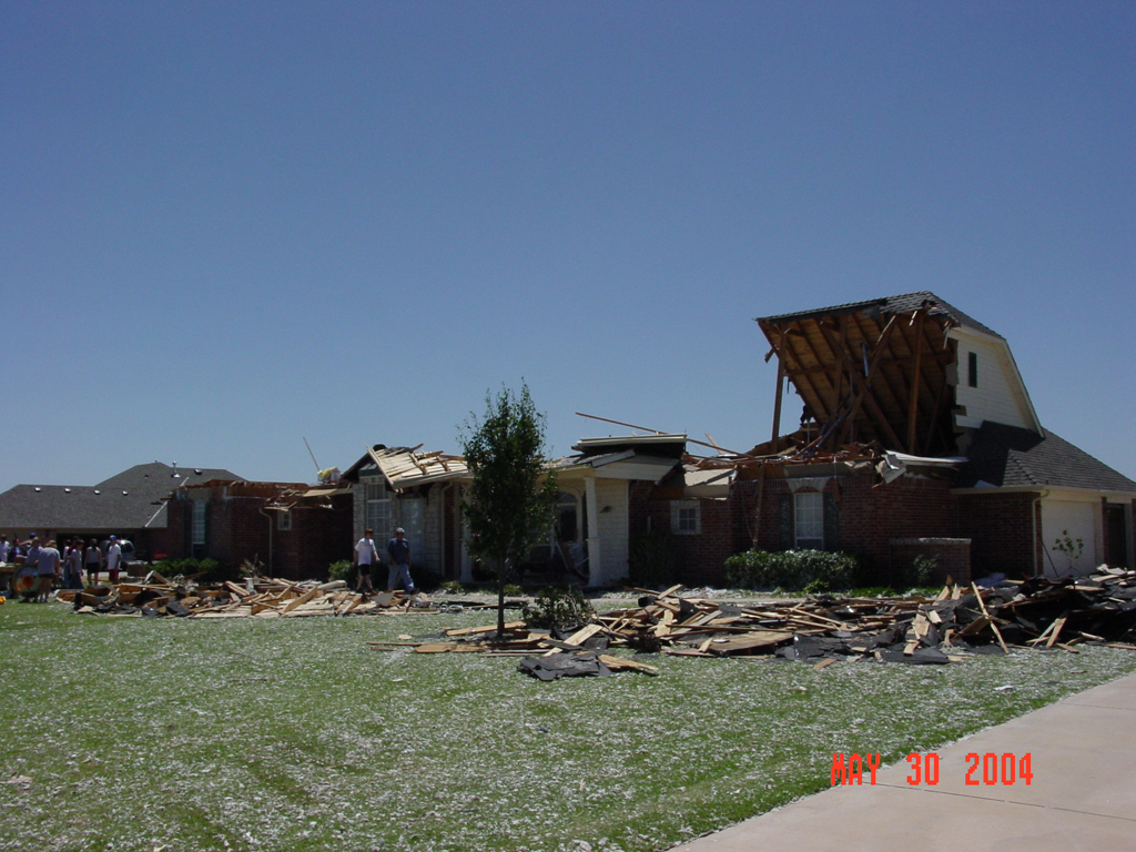 May 29, 2004 tornado damage photo