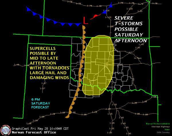 Graphicast Isssued by NWS Norman on 5/28/2004