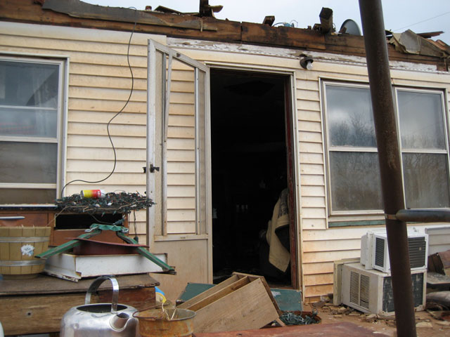 Central Oklahoma Tornado Damage Photo