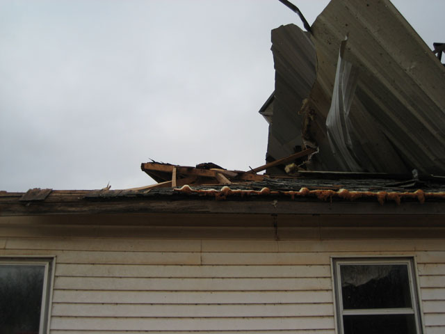 Central Oklahoma Tornado Damage Photo