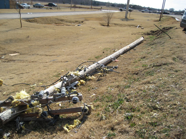 Central Oklahoma Tornado Damage Photo