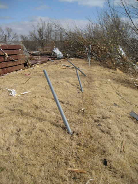 Central Oklahoma Tornado Damage Photo