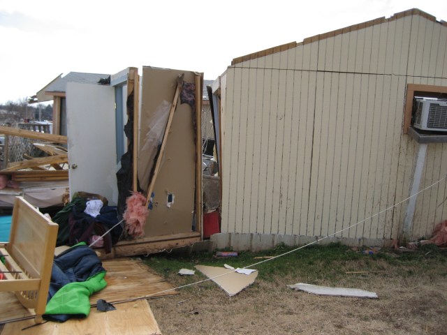 Central Oklahoma Tornado Damage Photo