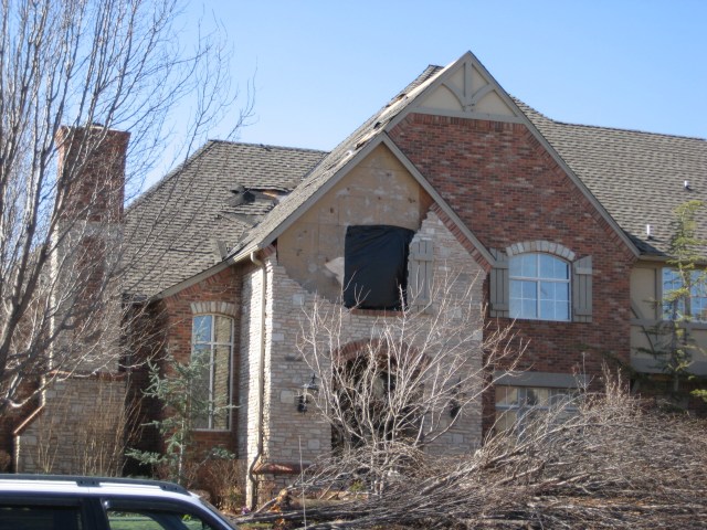 Central Oklahoma Tornado Damage Photo