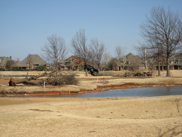 Central Oklahoma Tornado Damage Photo