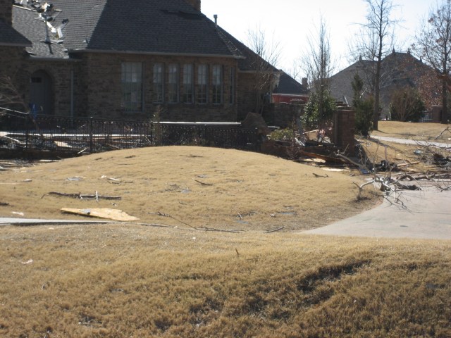 Central Oklahoma Tornado Damage Photo