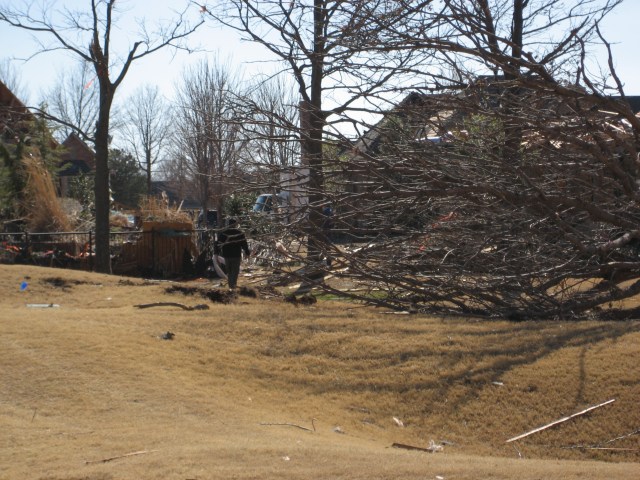 Central Oklahoma Tornado Damage Photo