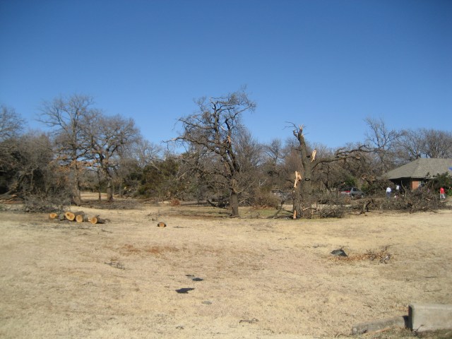 Central Oklahoma Tornado Damage Photo