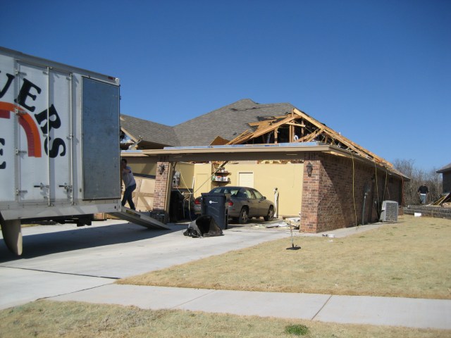 Central Oklahoma Tornado Damage Photo