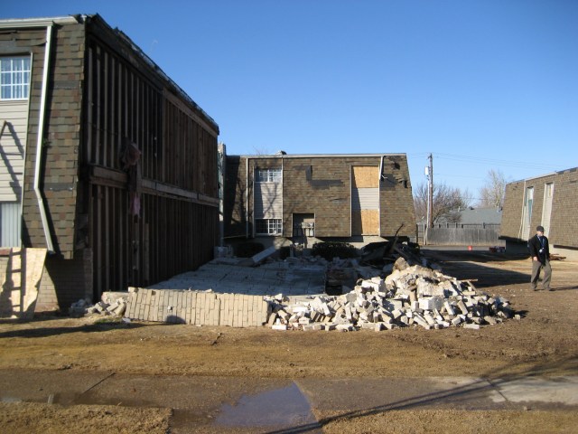 Central Oklahoma Tornado Damage Photo