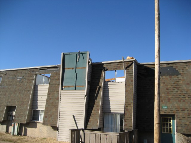 Central Oklahoma Tornado Damage Photo