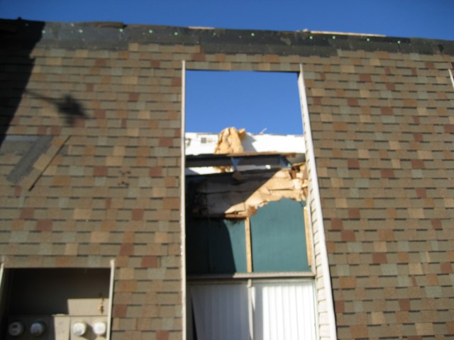 Central Oklahoma Tornado Damage Photo